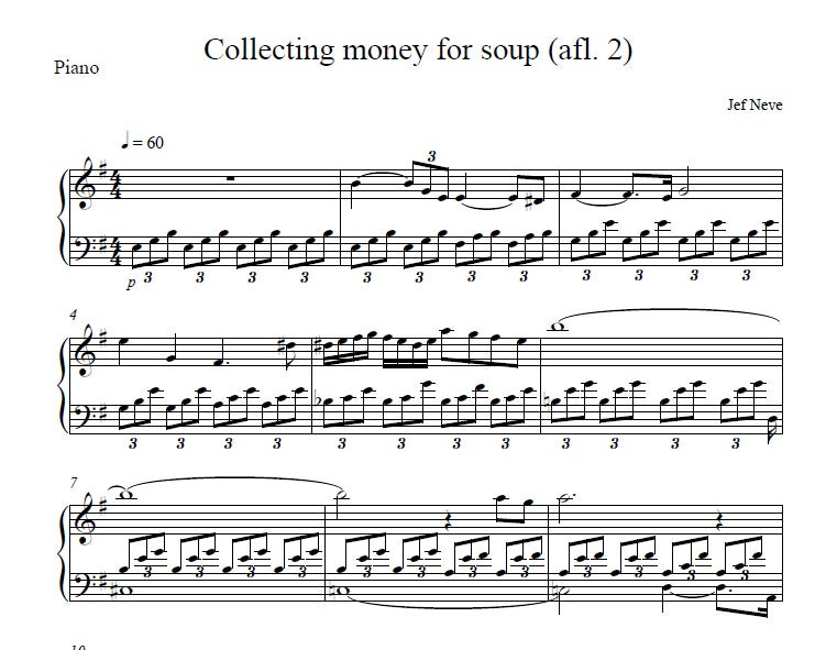 Collecting money four soup