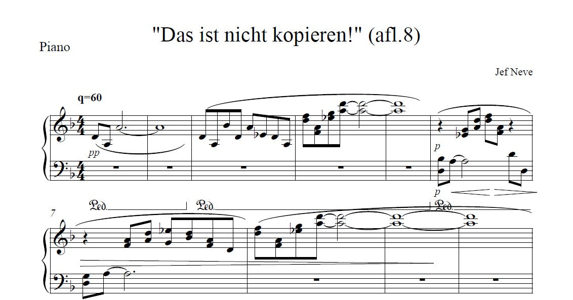 Das ist nicht kopieren