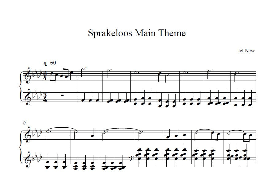 Sprakeloos Main Theme