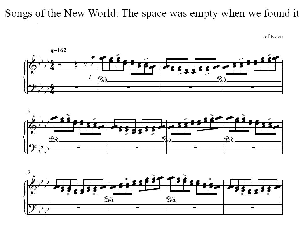 The Space was empty when we found it