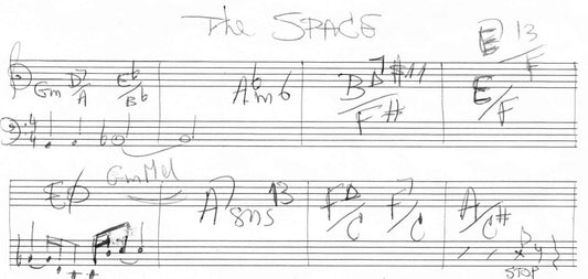 The space we need (manuscript score)