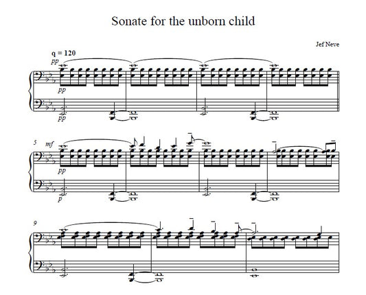 Sonate For The Unborn Child
